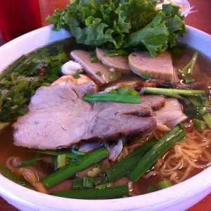 rice egg noodle soup